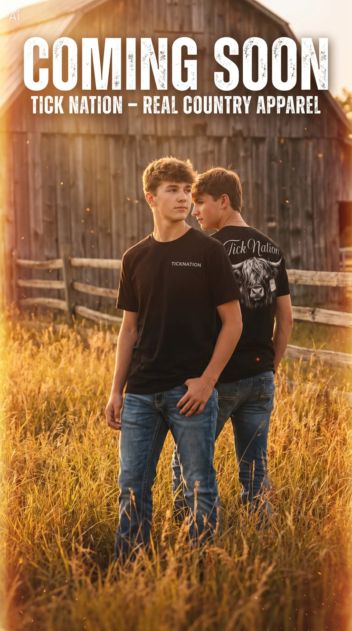 Mens Tick Nation Tee